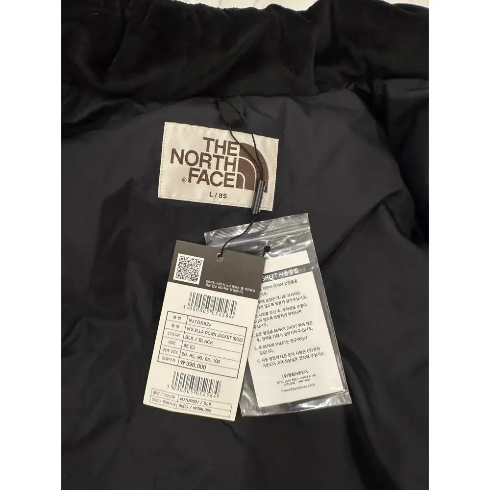 NWT North Face Ella Black Puffer Women’s Large Korean Exclusive Streetwear - Picture 13 of 16